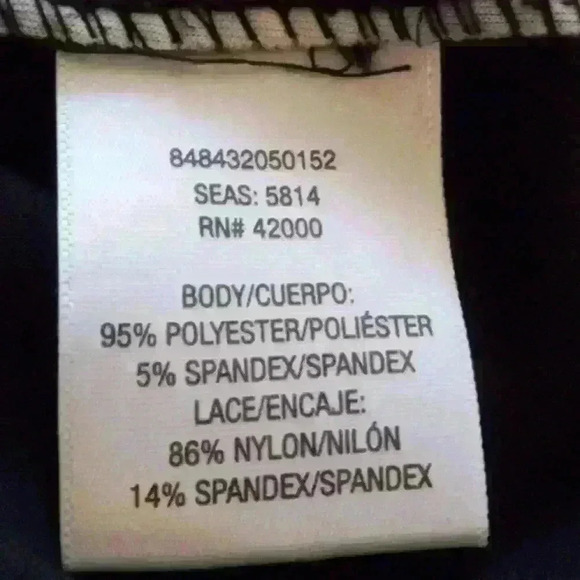 ***BONGO*** JUNIORS SCUBA LACE MIDI LEOPARD PRINT DRESS SIZE MEDIUM - Picture 12 of 12